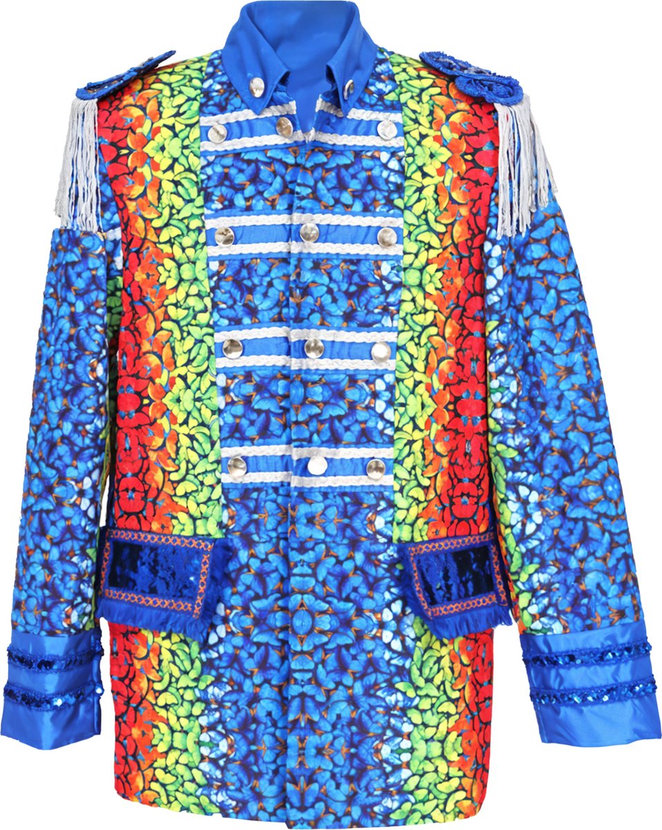 Carnavalsjas heren - Vlinder | Maat 52 - Carnavalskleding Heren - Carnaval